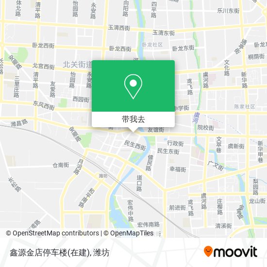 鑫源金店停车楼(在建)地图