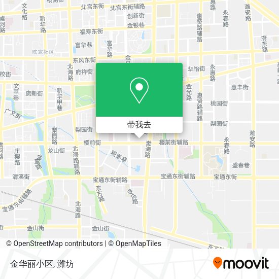 金华丽小区地图