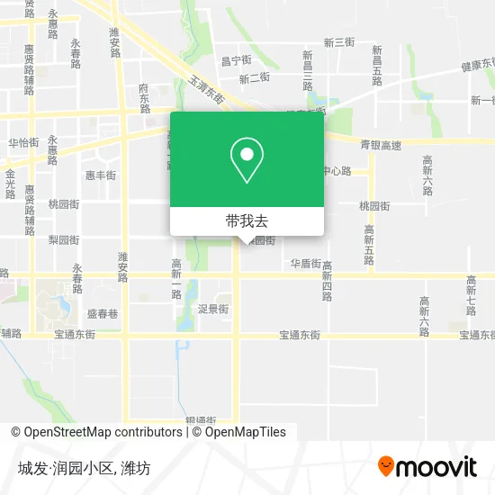 城发·润园小区地图