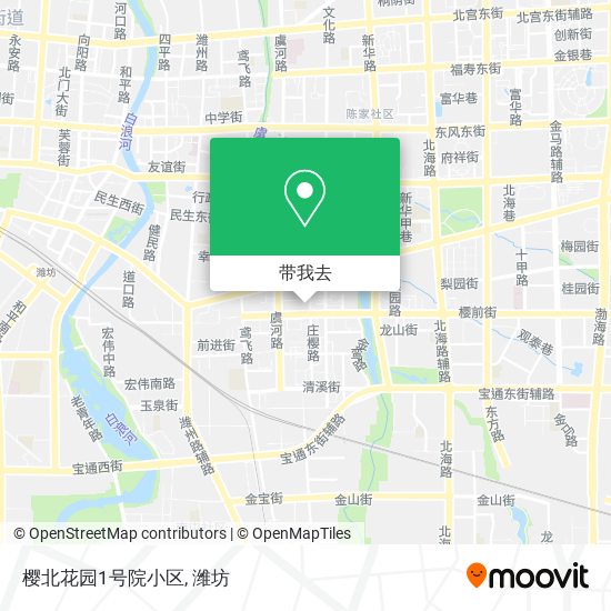 樱北花园1号院小区地图