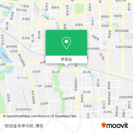恒信金水岸小区地图