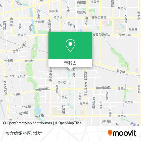 帛方纺织小区地图