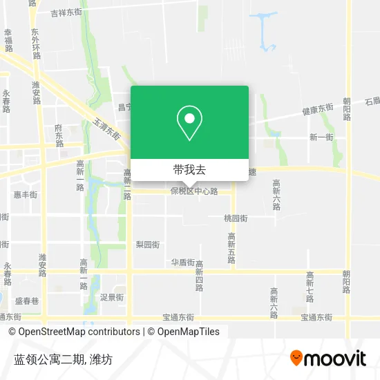 蓝领公寓二期地图
