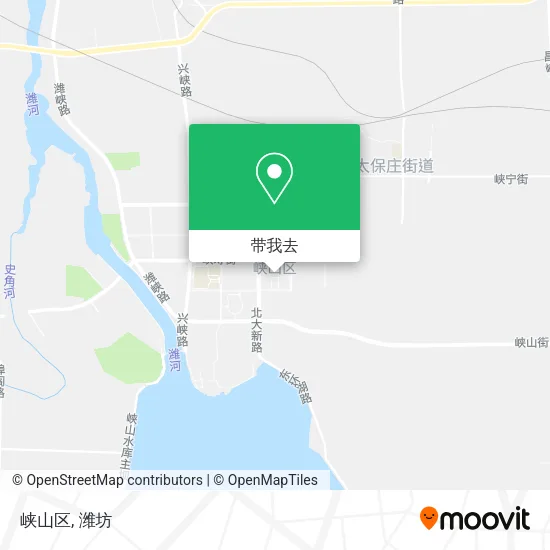 峡山区地图
