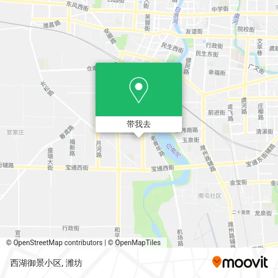 西湖御景小区地图