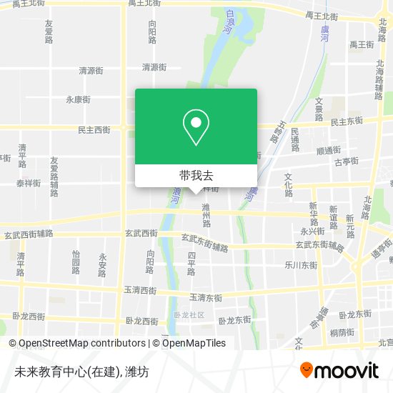 未来教育中心(在建)地图