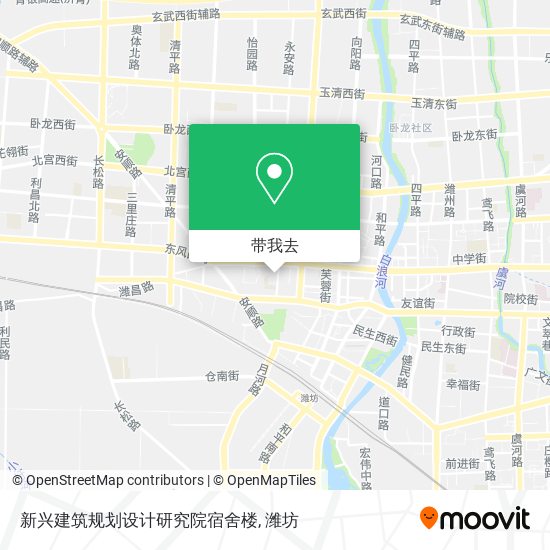 新兴建筑规划设计研究院宿舍楼地图