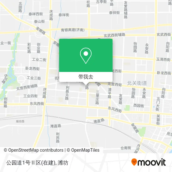 公园道1号Ⅱ区(在建)地图