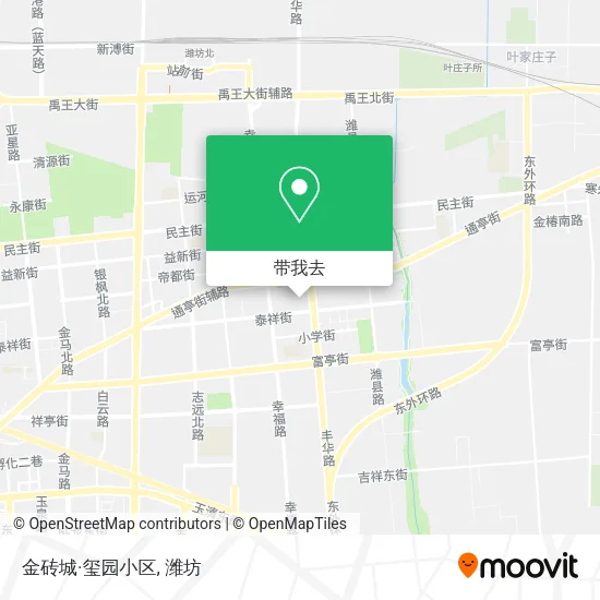 金砖城·玺园小区地图