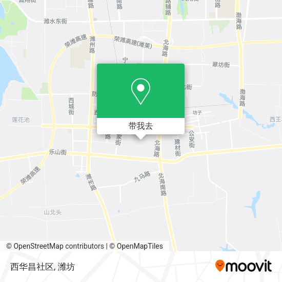 西华昌社区地图