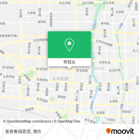 基督教福音堂地图