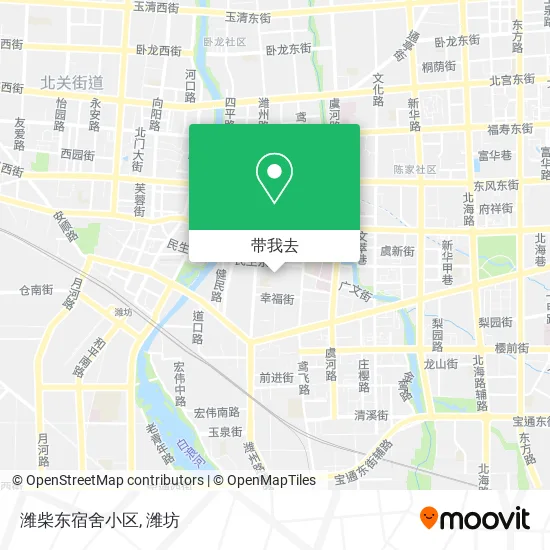 潍柴东宿舍小区地图