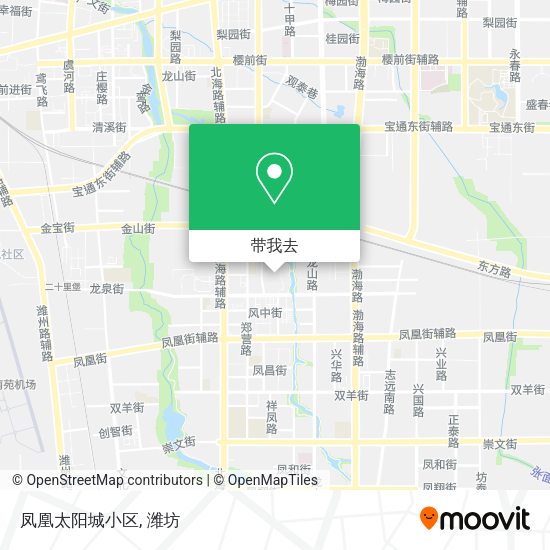凤凰太阳城小区地图