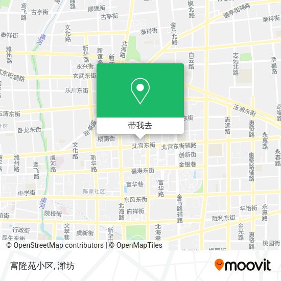 富隆苑小区地图