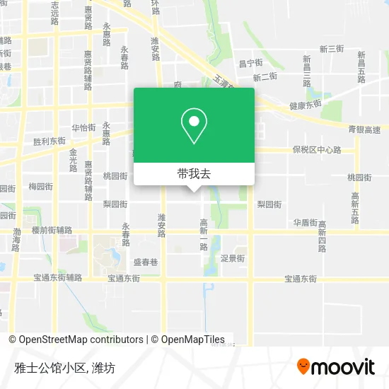 雅士公馆小区地图