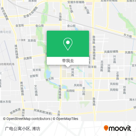 广电公寓小区地图