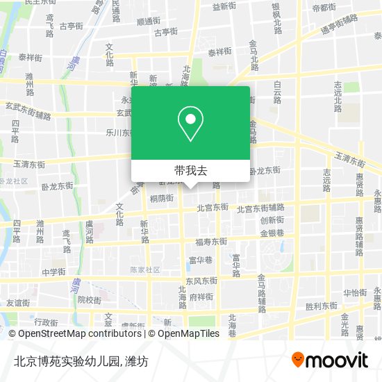 北京博苑实验幼儿园地图