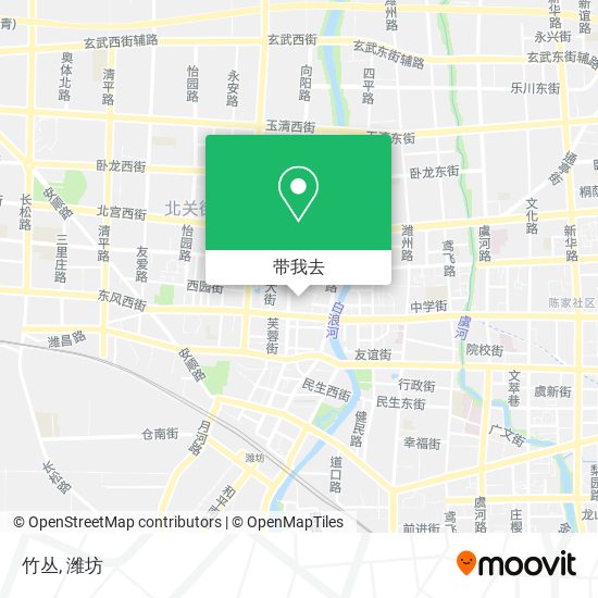 竹丛地图