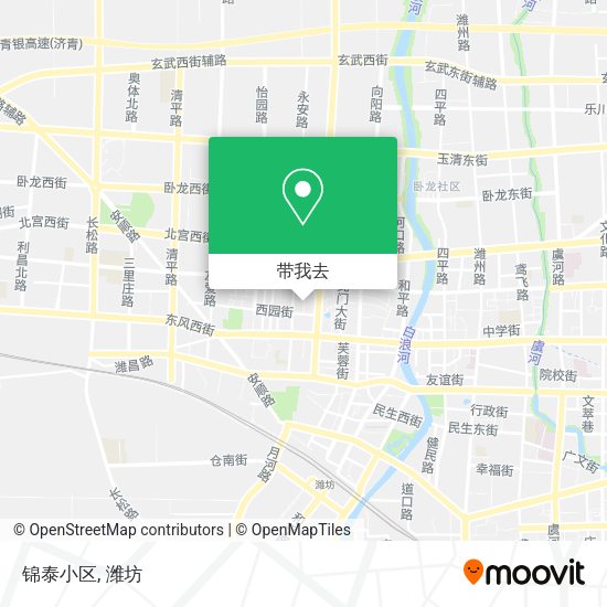 锦泰小区地图