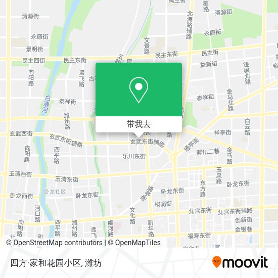 四方·家和花园小区地图