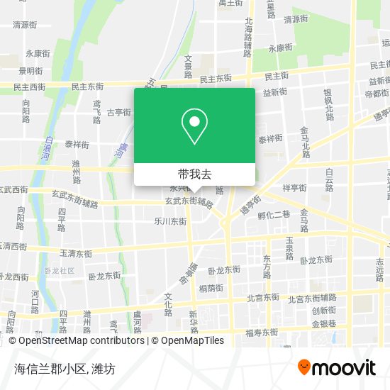 海信兰郡小区地图