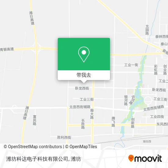 潍坊科达电子科技有限公司地图
