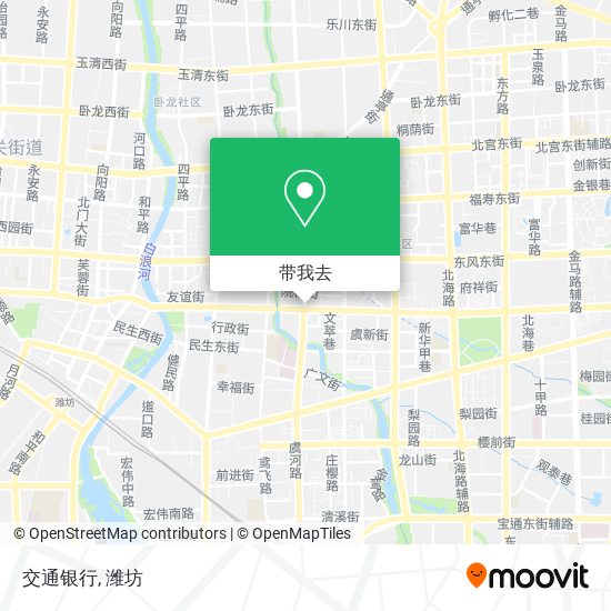 交通银行地图