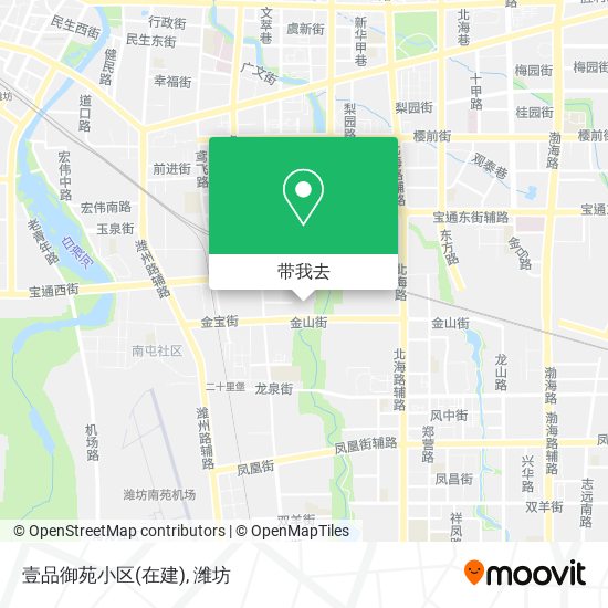 壹品御苑小区(在建)地图