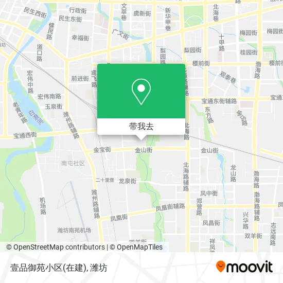壹品御苑小区(在建)地图