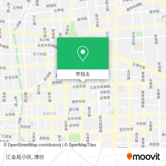汇金苑小区地图
