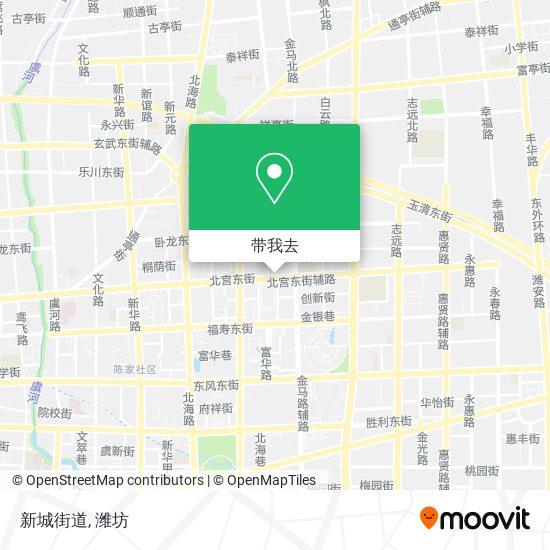 新城街道地图