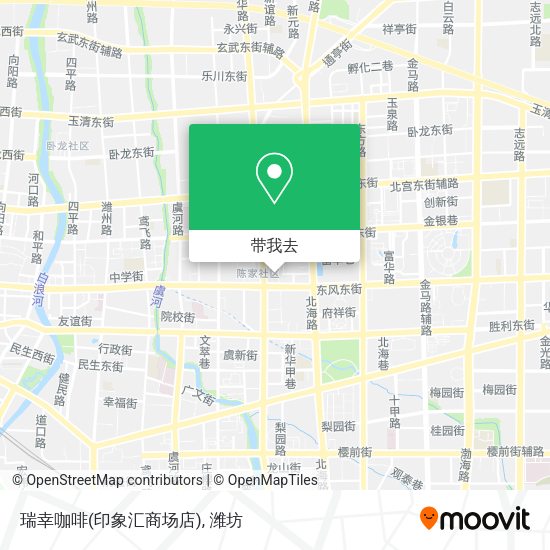 瑞幸咖啡(印象汇商场店)地图