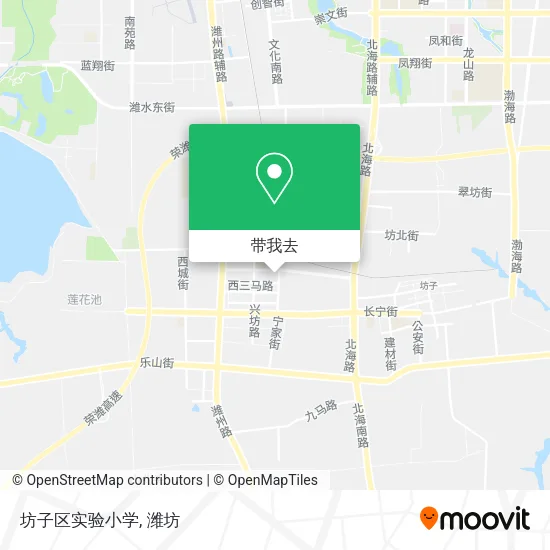 坊子区实验小学地图