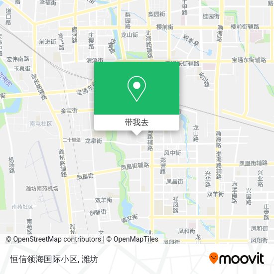 恒信领海国际小区地图