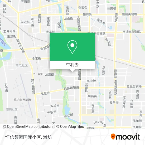 恒信领海国际小区地图