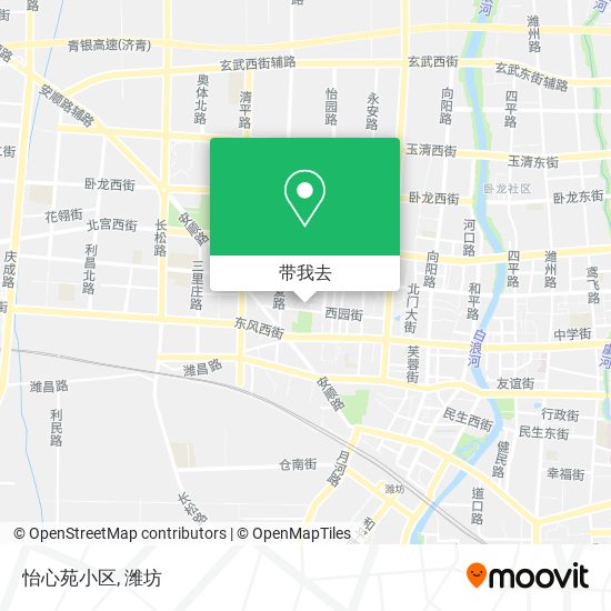 怡心苑小区地图