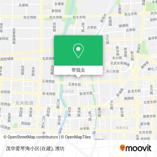 茂华爱琴海小区(在建)地图