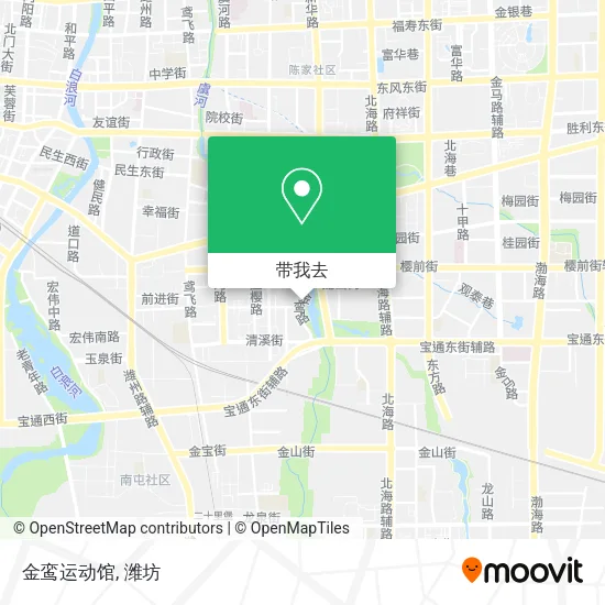 金鸾运动馆地图