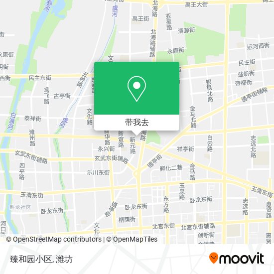 臻和园小区地图