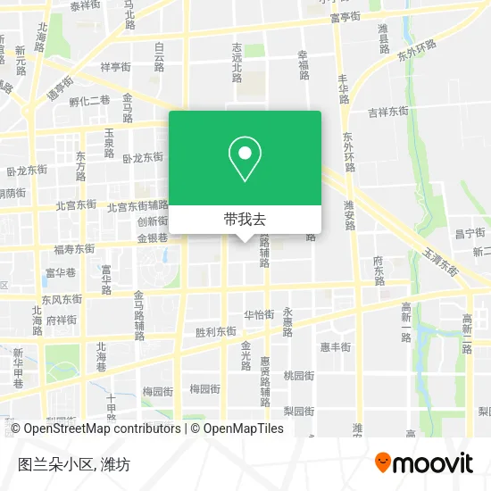 图兰朵小区地图