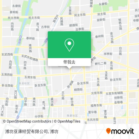 潍坊亚康经贸有限公司地图