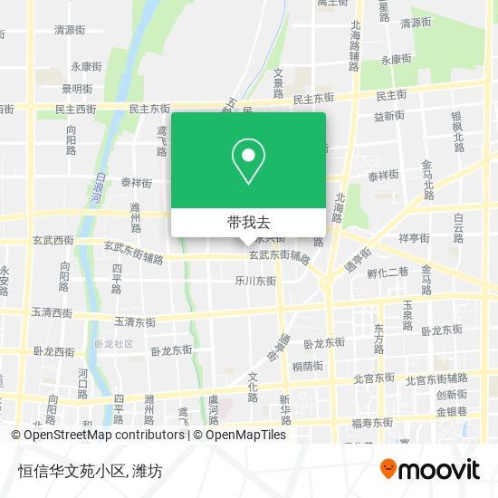 恒信华文苑小区地图