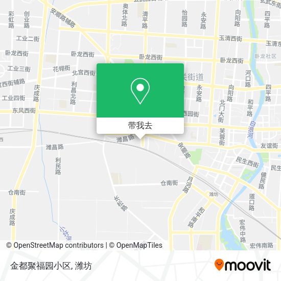 金都聚福园小区地图