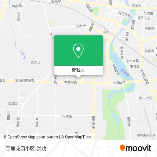 宝通花园小区地图