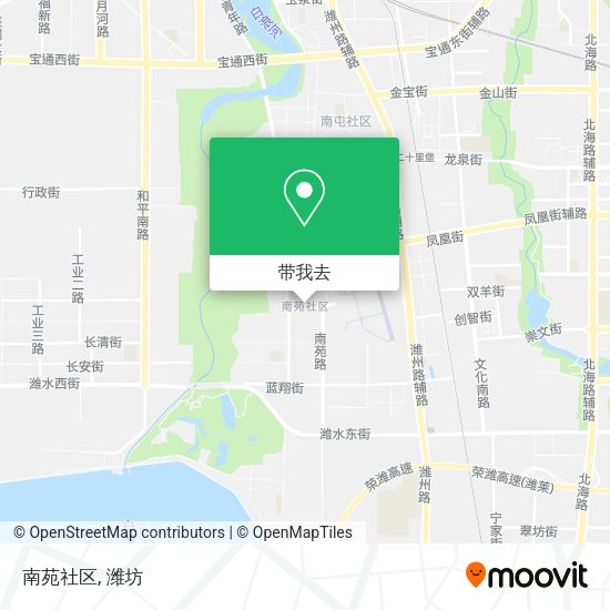南苑社区地图