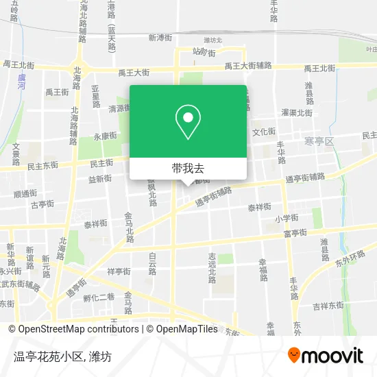 温亭花苑小区地图
