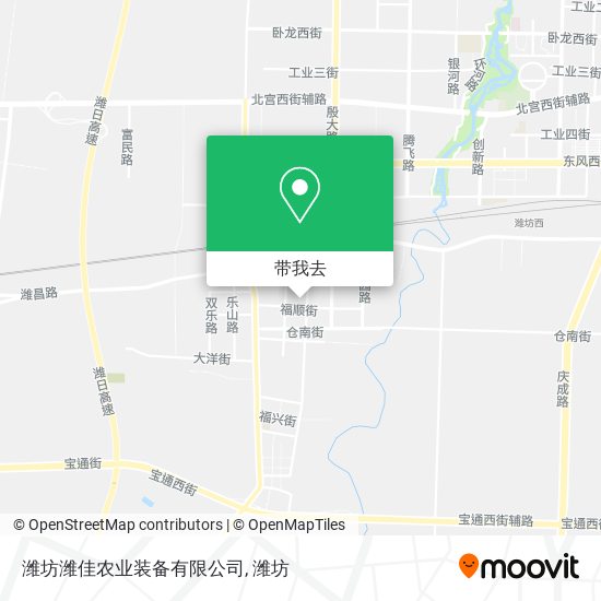 潍坊潍佳农业装备有限公司地图