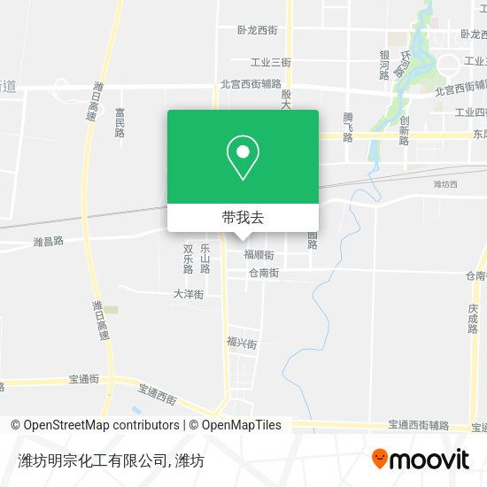 潍坊明宗化工有限公司地图