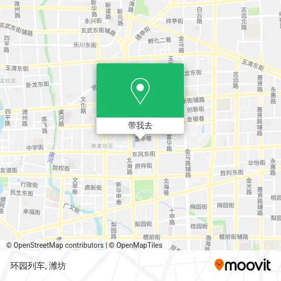 环园列车地图