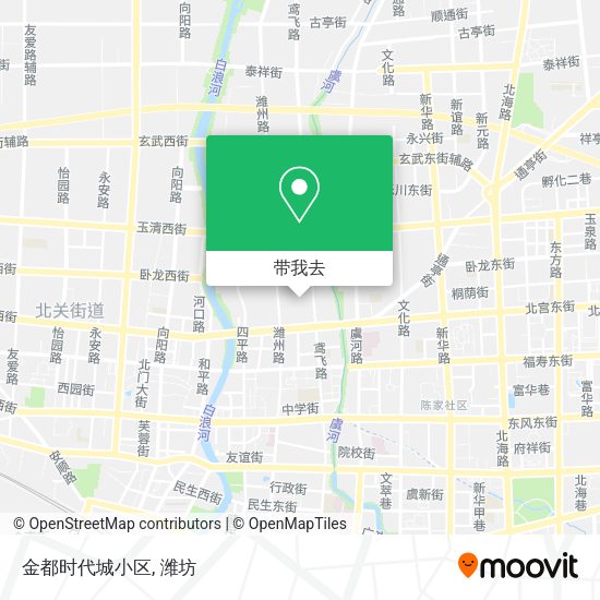 金都时代城小区地图